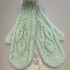 МК РУКАВИЧКИ "LEAVES"