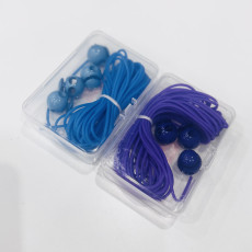 Силиконовый тросик с заглушками