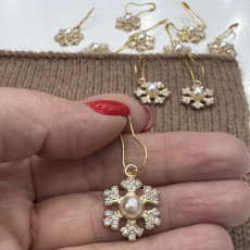 Маркеры Жемчужная снежинка