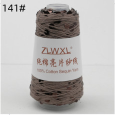 Какао / пайетки бронза глянец N141