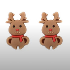 Наконечники/стопперы для спиц Олененок  2шт