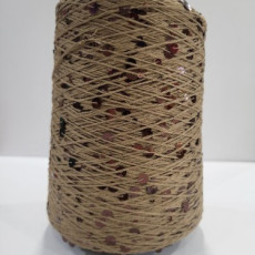 Табак / пайетки бронза глянец N112