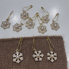 Маркеры Жемчужная снежинка